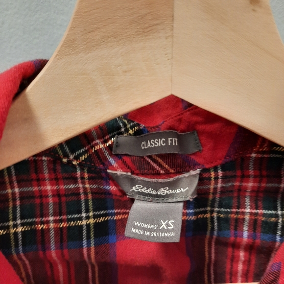 Eddie Bauer Stine's Favourite Classic Fit Flannel - Picture 2 of 3